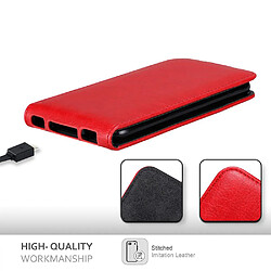 Cadorabo Coque HTC Desire 10 LIFESTYLE / Desire 825 Etui en Rouge