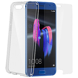 Avizar Pack Protection Honor 9 Coque transparente + film verre trempé