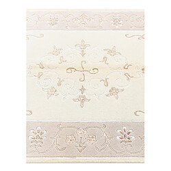 Vidal Tapis de laine 180x122 beige Darya pas cher