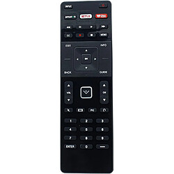 SANAG Xrt122 Telecommande De Rechange Pour Vizio Tv D24-D1 D24H-E1 D28H-D1 D32-D1 D32F-E1 D32H-D1 D32X-D1 D39F-E1 D39H-D0 D40-D1 D40F-E1 D40U-E1 D400F-E1 D1 D4 3-D1 D43-D2 D43-E2 D43F-E1 D43F-E2 D48-D0