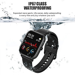 Universal Smartwatch Hommes Femmes 1,4 pouces traqueur de fitness écran tactile complet IP67 étanche moniteur de fréquence cardiaque pour IOS |