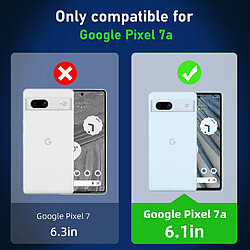 Acheter Coque Silicone Transparente + Verre Trempe Pour Google Pixel 7a Little Boutik®