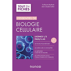 Biologie cellulaire : licence 1, 2, Pass, LAS