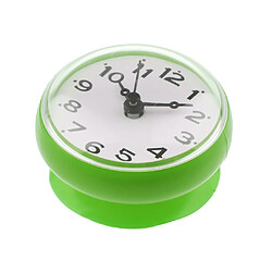 silicone étanche cuisine salle de bain baignoire douche ventouse horloge vert