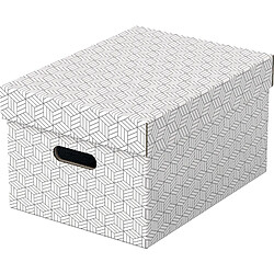 Esselte Boîte de rangement Home M, set de 3, blanc ()