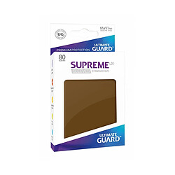 Ultimate Guard - 80 pochettes Supreme UX Sleeves taille standard Marron