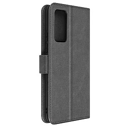 Avizar Housse Xiaomi 12 Lite Clapet Portefeuille Fonction Support Vidéo gris