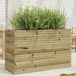 vidaXL Jardinière 110x40x68,5 cm bois de pin imprégné