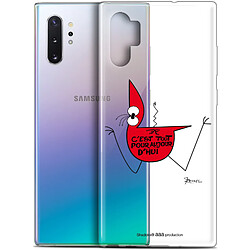 Caseink Coque Pour Samsung Galaxy Note 10+ / Plus (6.8 ) [Gel HD Collection Les Shadoks ? Design C'est Tout - Souple - Ultra Fin - Imprimé en France]