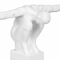 BigBuy Home Figurine Décorative Blanc 39 x 15,5 x 19 cm pas cher