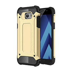 Wewoo Coque renforcée or pour Samsung Galaxy A5 2017 / A520 Armure Tough TPU + PC Combinaison