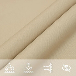 Acheter vidaXL Voile de parasol tissu oxford triangulaire 4,5x4,5x4,5 m beige