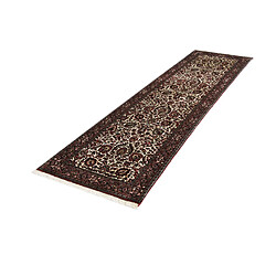 Vidal Tapis de couloir en laine 290x73 beige Bidjar