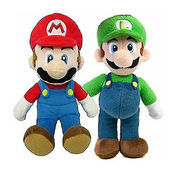 Acheter Universal 2 pièces Super Mario Bros Poupée en peluche Mario Luigi Soft Peluche Animaux Teddy Cadeaux pour enfants Cadeaux pour enfants.