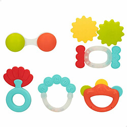 Color Baby Kit de hochets Colorbaby 6 Pièces 12,5 x 1,5 x 6,5 cm (6 Unités)