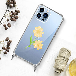 Avizar Coque iPhone 13 Pro Max Anneau personnalisable avec bijou/Chaîne - Transparent pas cher