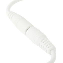 Wewoo Pour Contrôleur de Lumière LED, blanc Longueur: 20cm 5.5 x 2.1mm DC Power Barrel Femelle à Mâle Connecteur