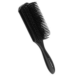 Outil De Brosse De Peigne De Coiffure Antistatique Réglable De Salon Noir #A