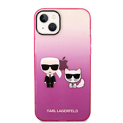 Avis Karl Lagerfeld Coque arrière rigide pour iPhone 14 Plus - Rose