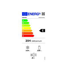 Réfrigérateur combiné 60cm 344l brassé - RB34C602ESA - SAMSUNG