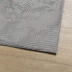 Avis vidaXL Tapis IZA poils courts style scandinave gris 240x340 cm