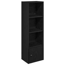 vidaXL Bibliothèque chêne noir 31x24x102 cm bois d'ingénierie