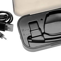 Acheter vhbw Boîtier de charge compatible avec Plantronics Voyager Legend UC casque audio, oreillette, headset - Inclus câble USB, noir