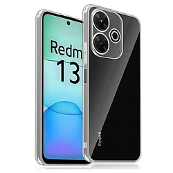 Htdmobiles Coque pour Xiaomi Redmi 13 4G / Poco M6 4G - housse etui silicone gel fine + film ecran - TRANSPARENT TPU pas cher