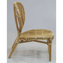 Avis Aubry Gaspard Fauteuil en rotin naturel Lazy.