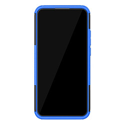 Avis Wewoo Coque Renforcée Pour Huawei Nova 5i Pro Texture de pneu TPU + PC Antichoc avec support bleu