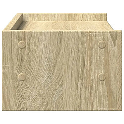 Acheter vidaXL Support de moniteur chêne sonoma 42x24x16 cm bois d'ingénierie