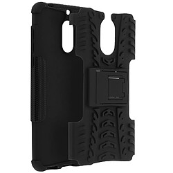 Avis Avizar Coque Nokia 6 Coque arrière Antichocs renforcé + Support intégré - Noir