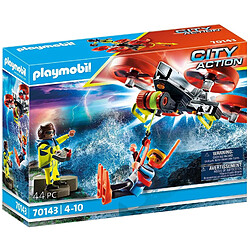 Playmobil® PLAYMOBIL 70143 - City Action Secouriste et drone