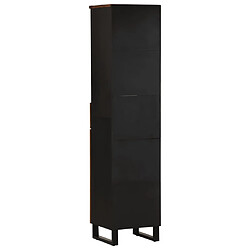 Acheter vidaXL Armoire de salle de bain 38x33x160 cm bois massif récupération