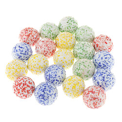 Ensemble de 20pcs billes de verre boule de perle pour dames chinoises Toy Home Decor #D