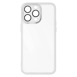 Avizar Coque pour iPhone 15 Pro Max Bague support vidéo série Camgrip Argent