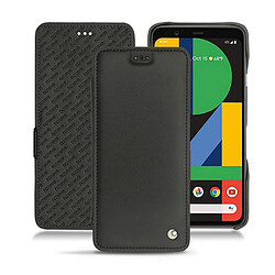 Housse cuir Google Pixel 4 - Rabat horizontal - Noir ( Nappa / Black ) - NOREVE