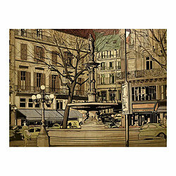 Paris Prix Papier Peint Parisian Fountain 270 x 350 cm