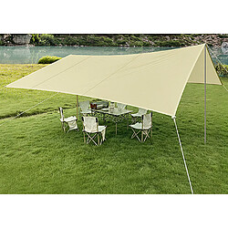 Universal Extérieur protection contre la pluie protection solaire multipersonnel camping camping auvent pergola(Vert)