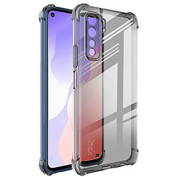 Coque en TPU anti-goutte soyeux gris pour votre Huawei P40 Lite 5G/Nova 7 SE