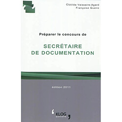 Préparer le concours de secrétaire de documentation