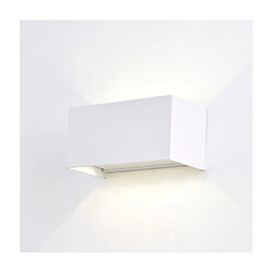 Luminaire Center Applique murale extérieur Davos Blanc Sable