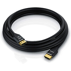 Primewire ?Câble HDMI 8k d' 1m - 8k @30Hz - @120Hz DSC - 4k @144Hz - @240Hz DSC UHD II - Compatible avec HDMI 2.0a et 2.0b - 3D - Haut débit - rafraichissement VVR -DynamicHDR 10+ - eARC- DolbyVision