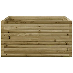 Acheter vidaXL Jardinière 90x90x46 cm bois de pin imprégné