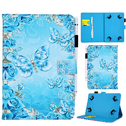 Etui en PU universel 8 pouces papillons pour votre Tablet PC