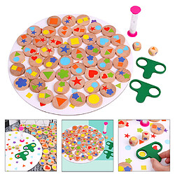 Acheter Éducatifs En Bois Jouet Parent-enfant Interactive Jeu Trouver Forme Puzzle Jouets pour Bébé Tout-petits Enfants Garçons Filles