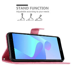 Avis Cadorabo Coque Honor 7A / Huawei Y6 PRIME 2018 Etui en Rose