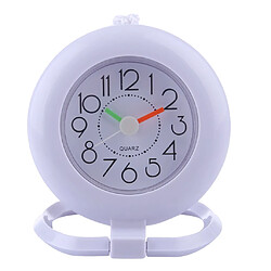 horloge murale salle de bain douche ardoise suspendue horloge avec anneau de serviette blanc