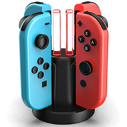 Winkoo.fr Station de charge design pour 4 Joy-con de Nintendo Switch