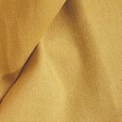 Thedecofactory COTTON LOOK - Rideau en polycoton jaune 140x250